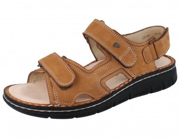 FINN COMFORT Wanaka Soft Damen Sandale braun almond/Nubuk