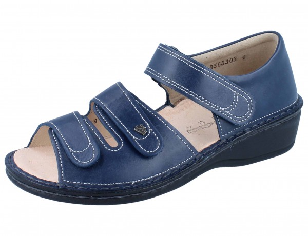 FINN COMFORT Usedom Damen Sandale blau atlantic/Nube