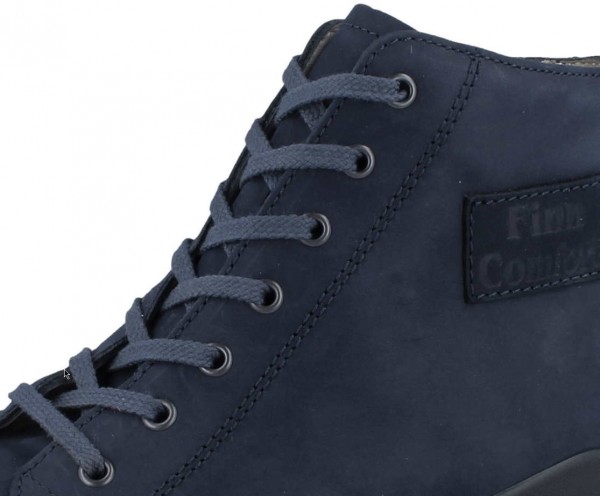 Dunkelblaue Schnürsenkel für Halbstiefel Finn Comfort