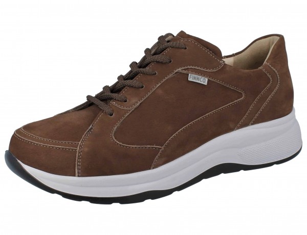 FINN COMFORT FINNCO Piccadilly Herren Schnürschuhe braun chestnut Oilbuk Leder