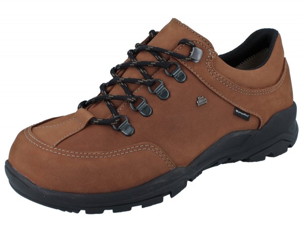 Finn Comfort Damen Wanderschuhe wasserdicht mit Nubukleder in braun