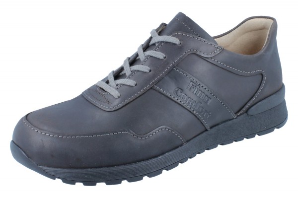 FINN COMFORT Prezzo Herren Halbschuhe Schnürschuhe grau elefante/Polo