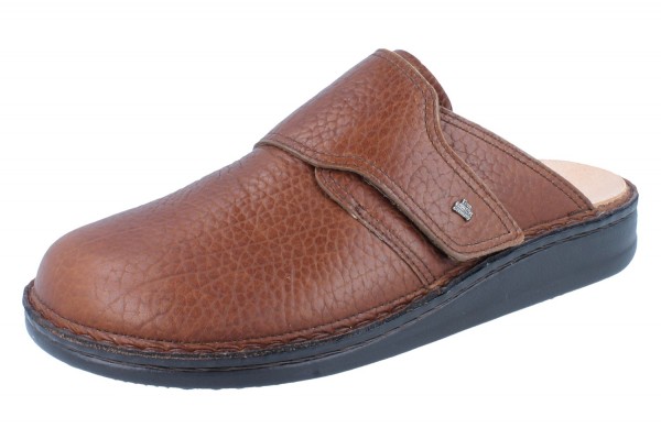 Finn Comfort Amalfi Damen und Herren Clog braun Glattleder