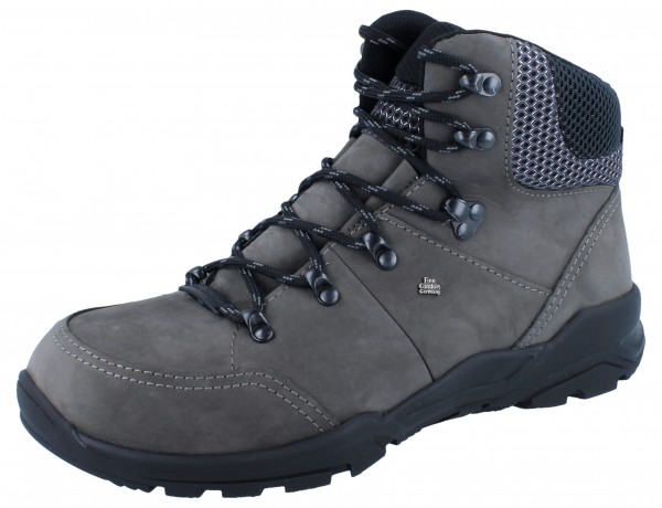 Finn Comfort Damenwanderstiefel Herrenwanderstiefel grau Nubukleder