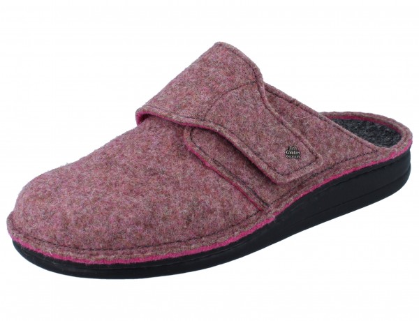 FINN COMFORT Tirol Damen Clogs Hausschuhe rot pink Doublefilz