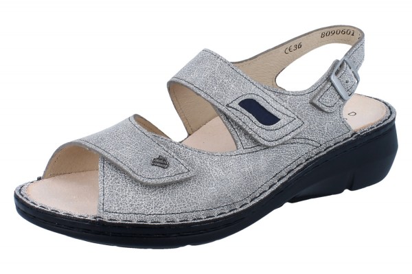 FINN COMFORT Sumatra Damen Sandalen grau mud/atlantic Bruce/Patagonia