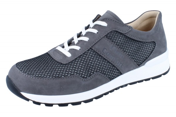 FINN COMFORT Prezzo Herren Halbschuhe grau Nubukleder Mesh