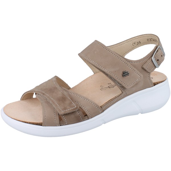 FINN COMFORT Nadi Damen Sandale beige Nubuk/Kennedy