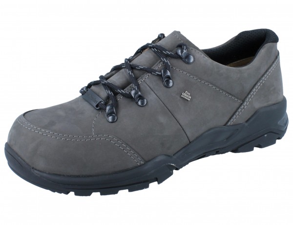 FinnComfort Damenwanderschuhe Herrenwanderschuhe grau Nubukleder