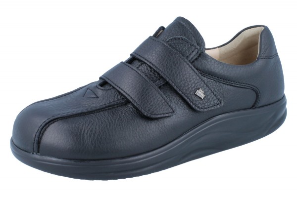 FINN COMFORT FINNAMIC Cambridge Herren Halbschuhe schwarz/Panama