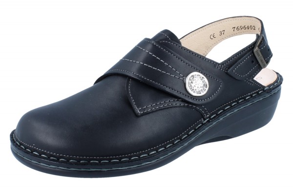 FINN COMFORT Veracruz-S Damen Clogs schwarz/NappaSeda