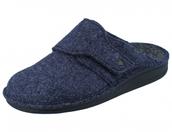 FINN COMFORT Tirol Damen und Herren Clogs blau darkblue Wollfilz