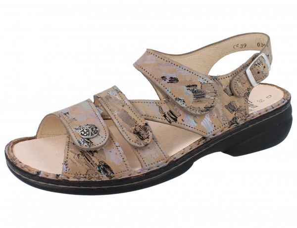 FINN COMFORT Gomera Damen Sandalen beige dune/Tayfun