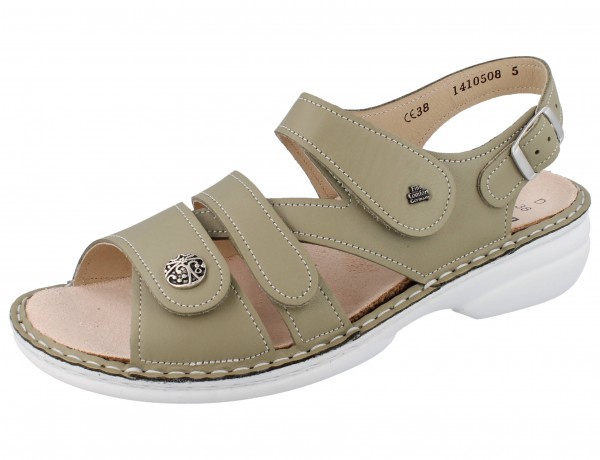 FINN COMFORT Gomera Damen Sandalen grün schilf/Bridge