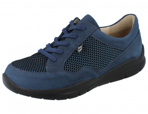 FINN COMFORT FINNAMIC Milford Damen Halbschuh blau horizon NubukVienna/SportNet