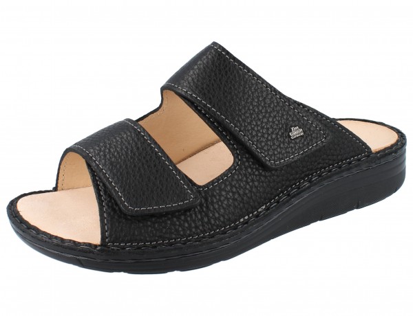 FINN COMFORT Paterna Herren Pantolette schwarz/Hillcrest