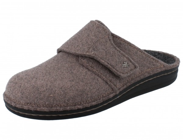 FINN COMFORT Tirol Damen Herren Hausschuhe beige Wollfilz