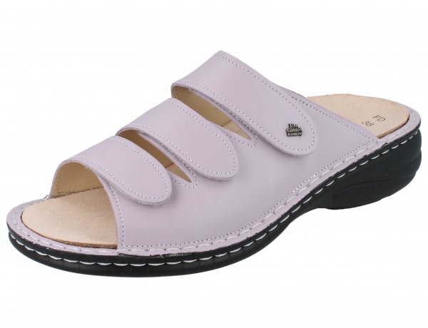 Damen 3 Riemer in Flieder aus Leder