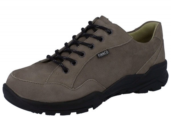 Finn Comfort Damen Wanderhalbschuhe in grauem Nubukleder