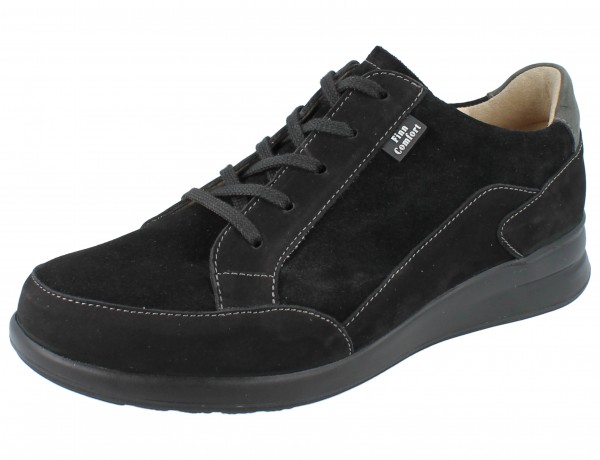 Finn Comfort Damen Halbschuhe schwarz