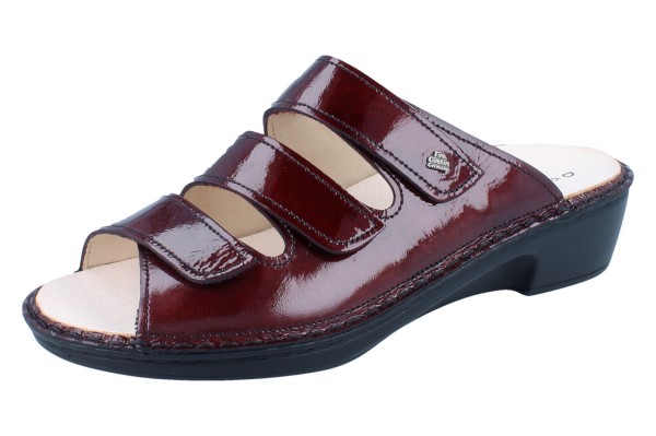 FINN COMFORT Canzo Damen Pantolette rot Glattleder