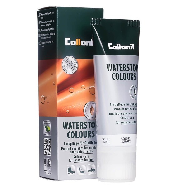 Collonil Waterstop Farbpflegecreme schwarz 75ml Packung