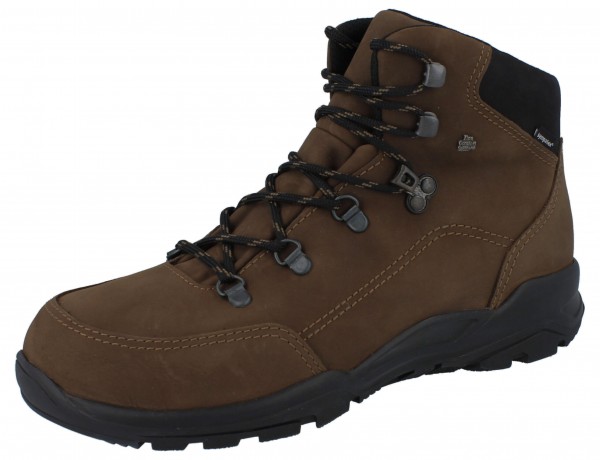 FINN COMFORT Tibet Damen Herren Wanderschuh Wanderstiefel braun Nubukleder Sympatex