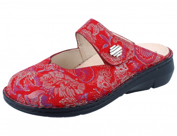 FINN COMFORT Roseau Damen Clogs rot pomodore/Shibu