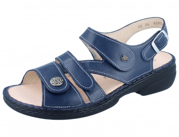 FINN COMFORT Gomera Damen Sandalen blau atlantic/Nube