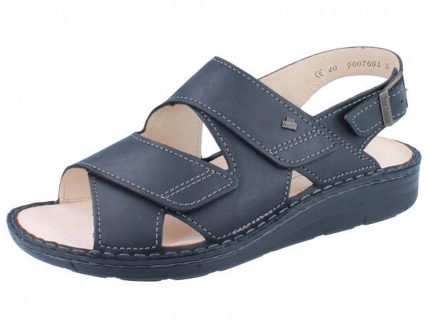 FINN COMFORT Soria Herren Sandalen schwarz/Nuri