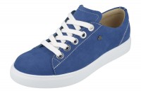 Chaussures Finn Comfort Elpaso En Nubuck Bleu - Neuves Avec Boîte