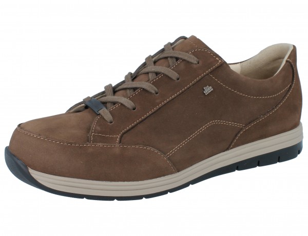 FINN COMFORT Osorno Herren Schnürschuhe braun chestnut Oilbuk Nubukleder