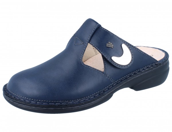 FINN COMFORT Belem Damen Clogs blau atlantic/Nube