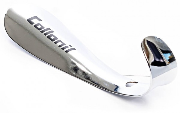 Kurzer silberner Schuhlöffel aus Metall von Collonil